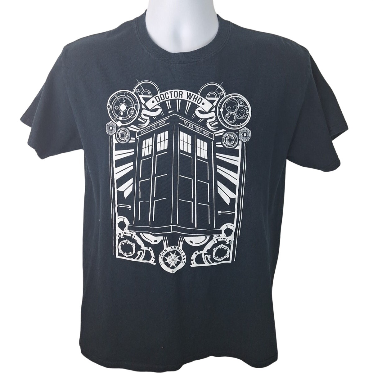 Ripple Junction Doctor Who Police Public Call Box Med T-Shirt Short Sleeve